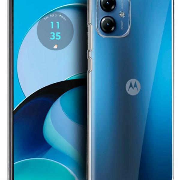 Capa Silicone p/ Motorola Moto G14 (Transparente) - COOL