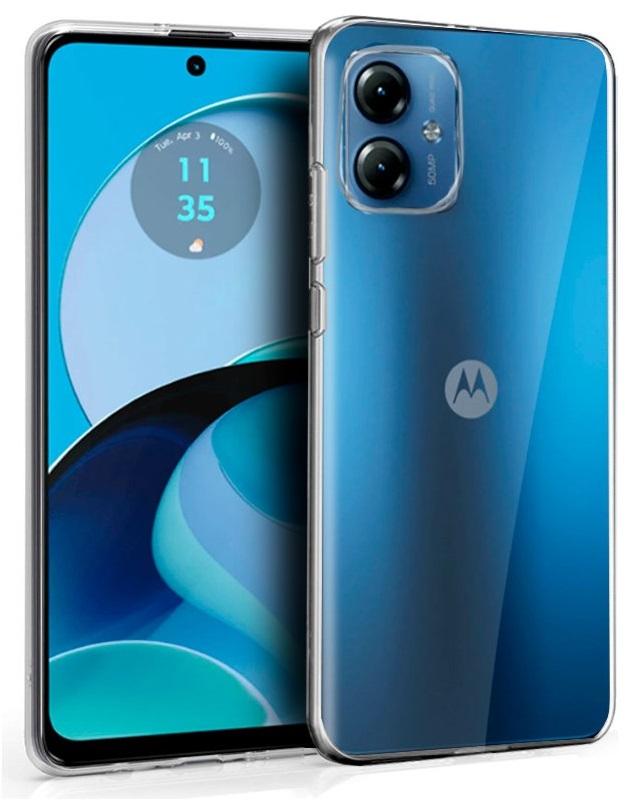 Capa Silicone p/ Motorola Moto G14 (Transparente) - COOL