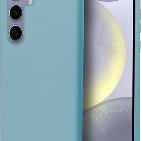 Capa Silicone p/ Samsung Galaxy S24 / S25 (Azul Celeste) - COOL