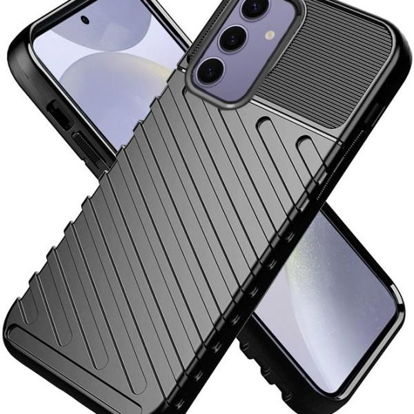 Capa Thunder p/ Samsung Galaxy S24 / S25 (Preto) - COOL