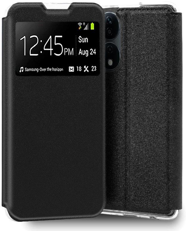 Capa Flip p/ Honor X7B / 90 Smart 5G (Preto) - COOL