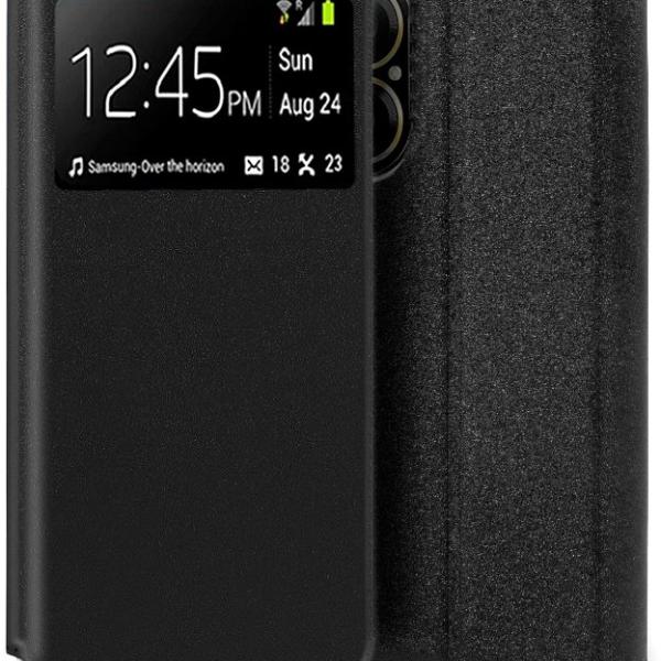Capa Flip p/ Realme C67 (Preto) - COOL