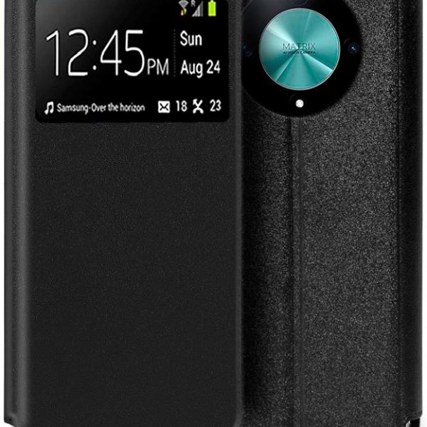 Capa Flip p/ Honor Magic 6 Lite 5G (Preto) - COOL
