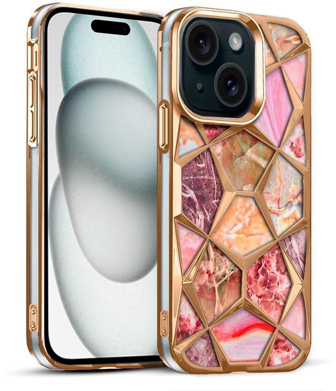 Capa p/ iPhone 15 (Mármore) - COOL