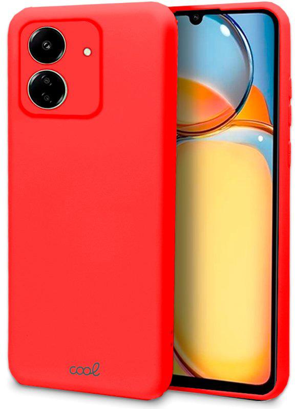 Capa p/ Xiaomi Redmi 13C / Poco C65 (Vermelho) - COOL