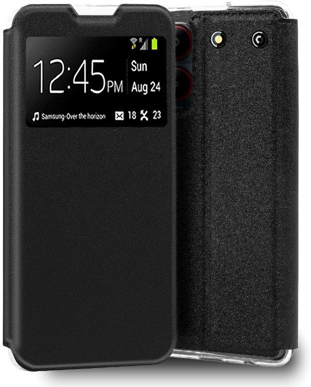 Capa Flip p/ ZTE Blade A54 (Preto) - COOL