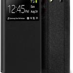 Capa Flip p/ ZTE Blade A54 (Preto) - COOL