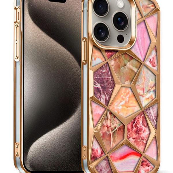 Capa p/ iPhone 15 Pro Max (Mármore) - COOL