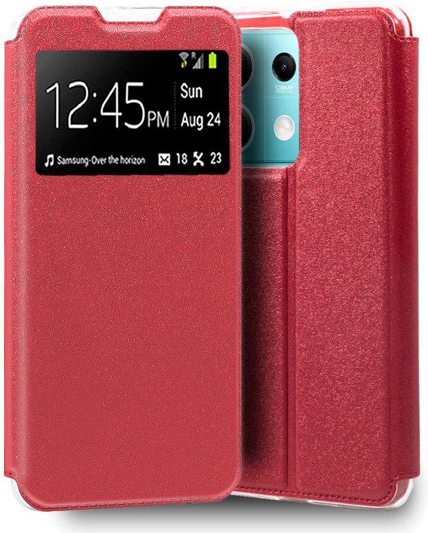 Capa Flip p/ Xiaomi Redmi Note 13 5G (Vermelho) - COOL