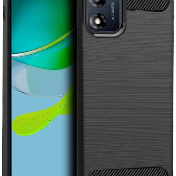 Capa p/ Motorola Moto E13 Carbono (Preto) - COOL