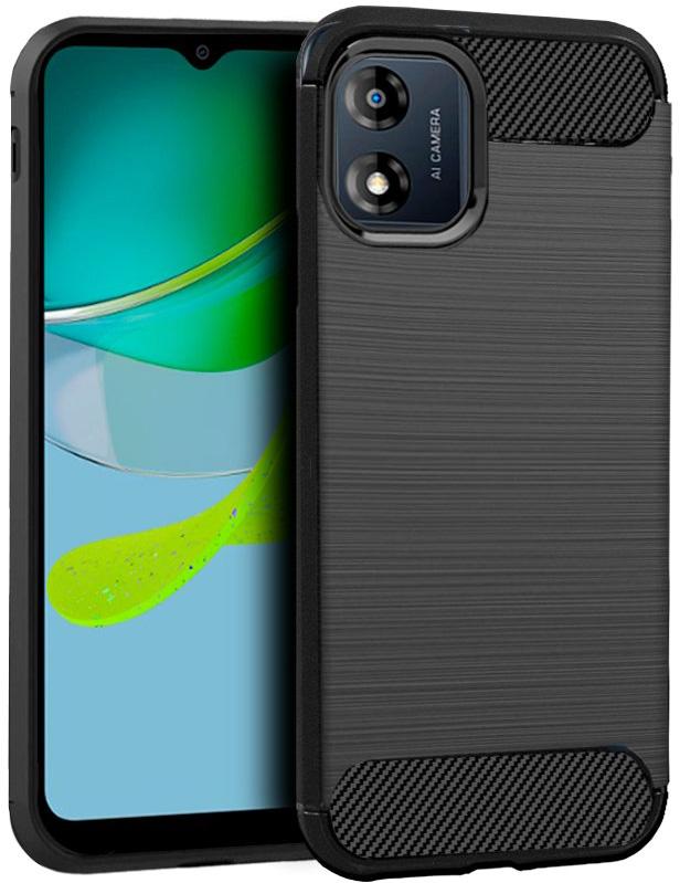 Capa p/ Motorola Moto E13 Carbono (Preto) - COOL