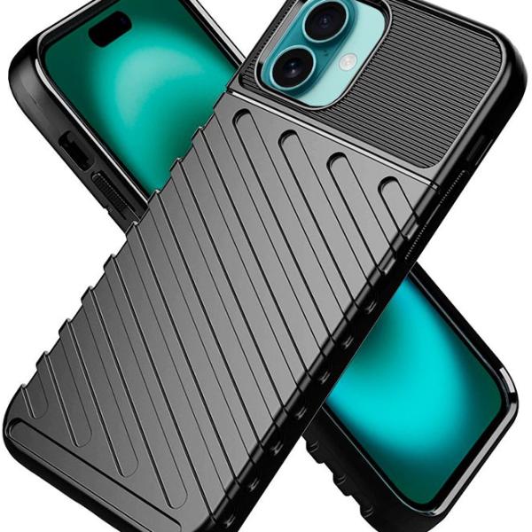 Capa p/ iPhone 16 Plus Thunder (Preto) - COOL