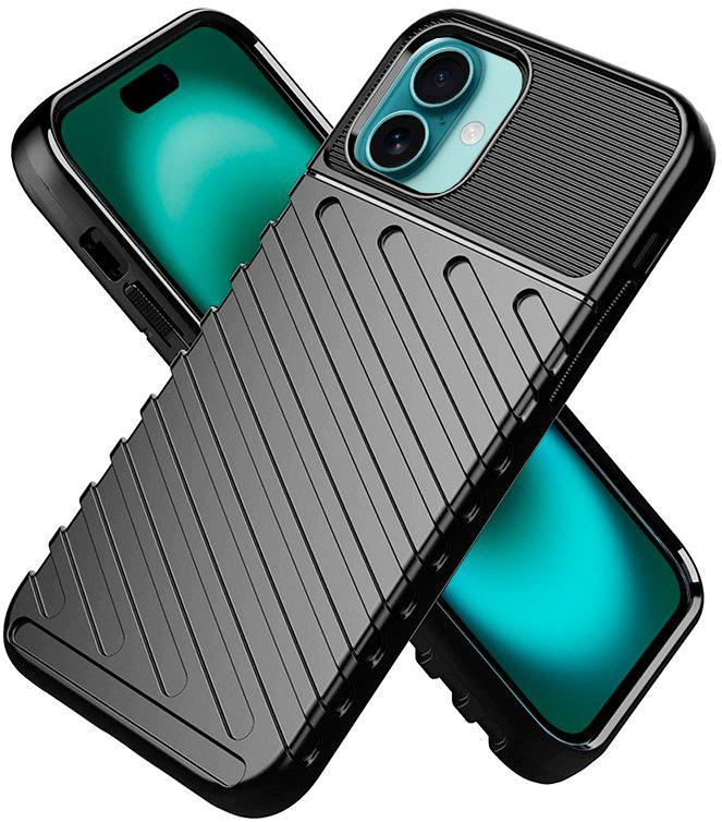 Capa p/ iPhone 16 Plus Thunder (Preto) - COOL