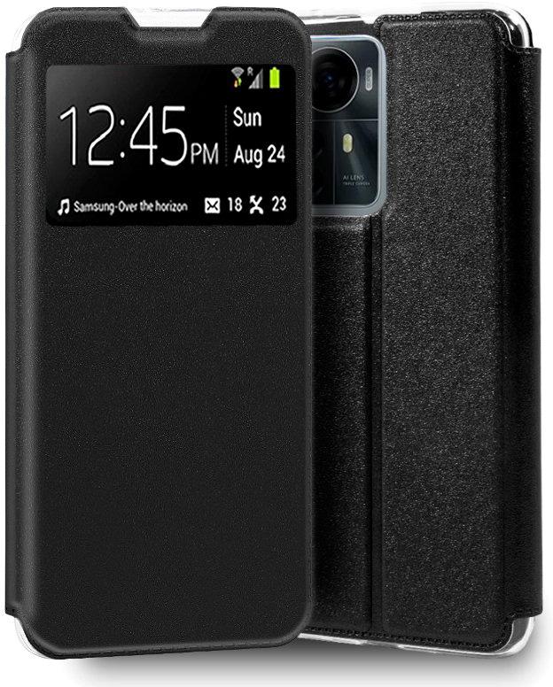 Capa Flip p/ ZTE Blade A72s (Preto) - COOL