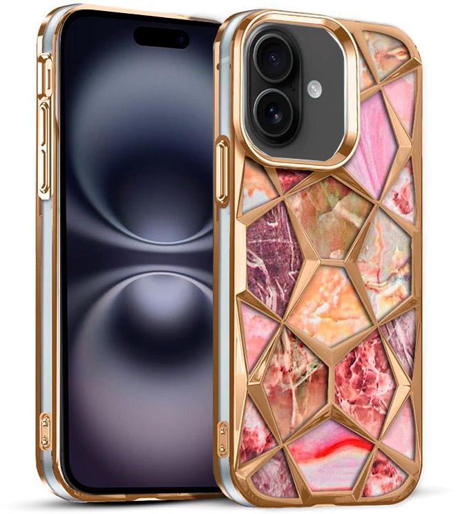 Capa p/ iPhone 16 (Mármore) - COOL