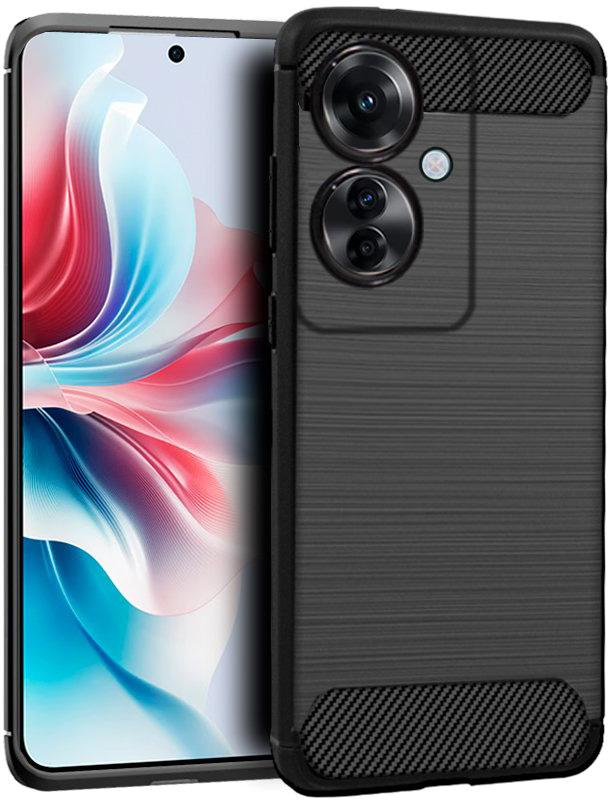 Capa p/ Oppo Reno 11F 5G Carbono (Preto) - COOL