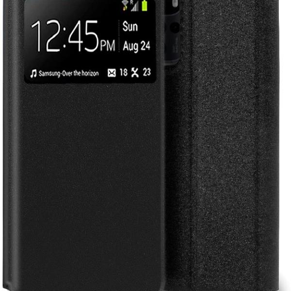 Capa Flip p/ Motorola Moto G22 (Preto) - COOL