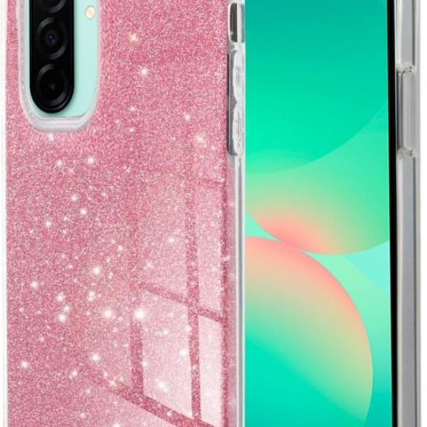 Capa Glitter p/ Samsung Galaxy A26 5G (Rosa) - COOL