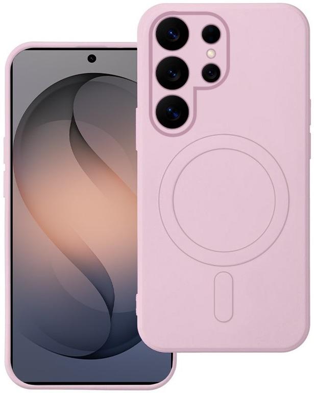 Capa de Silicone Magnética p/ Samsung S948 Galaxy S26 Ultra (Rosa) - COOL