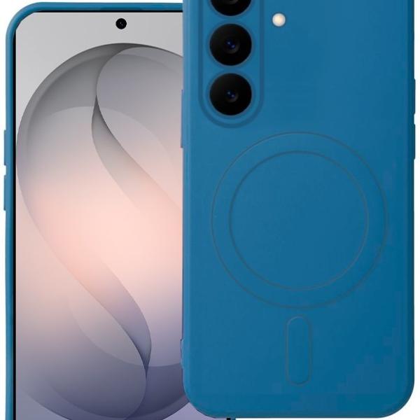 Capa de Silicone Magnética p/ Samsung S947 Galaxy S26+ (Azul) - COOL