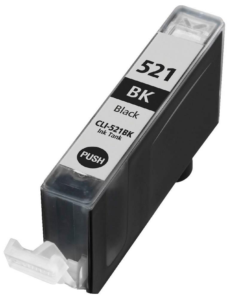 Tinteiro Compativel Canon CLI - 521BK - Preto
