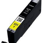 Tinteiro Compativel Canon CLI - 551Y XL - Amarelo