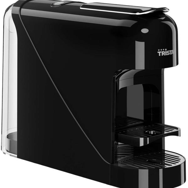 Máquina de Café de Cápsulas Automática 1400W 0.8L (Preto) - TRISTAR