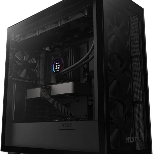 Caixa ATX H7 Flow (2024) Vidro Temperado (Preto) - NZXT