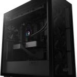 Caixa ATX H7 Flow (2024) Vidro Temperado (Preto) - NZXT