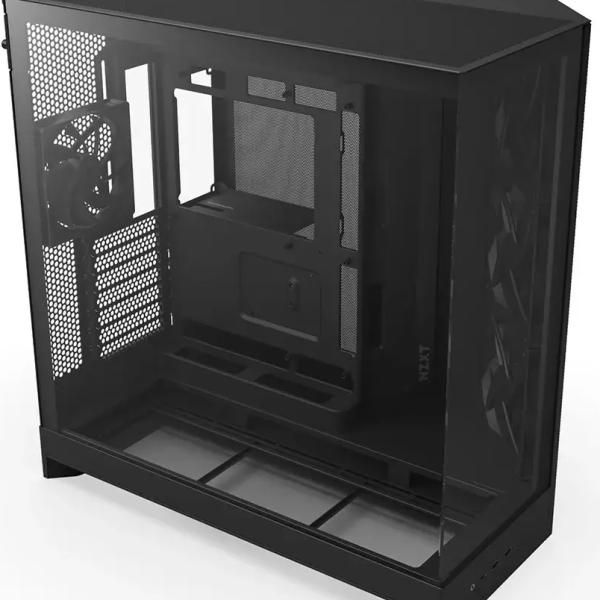 Caixa Extended - ATX H9 Flow (2025) Tempered Glass (Preto) - NZXT