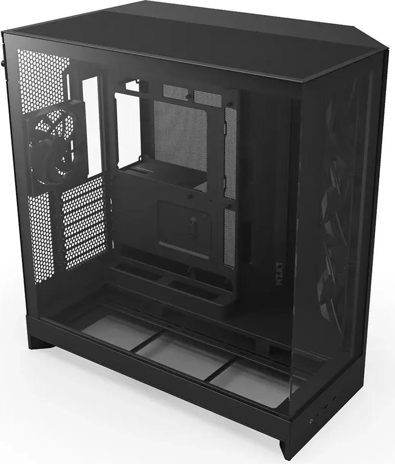 Caixa Extended - ATX H9 Flow (2025) Tempered Glass (Preto) - NZXT