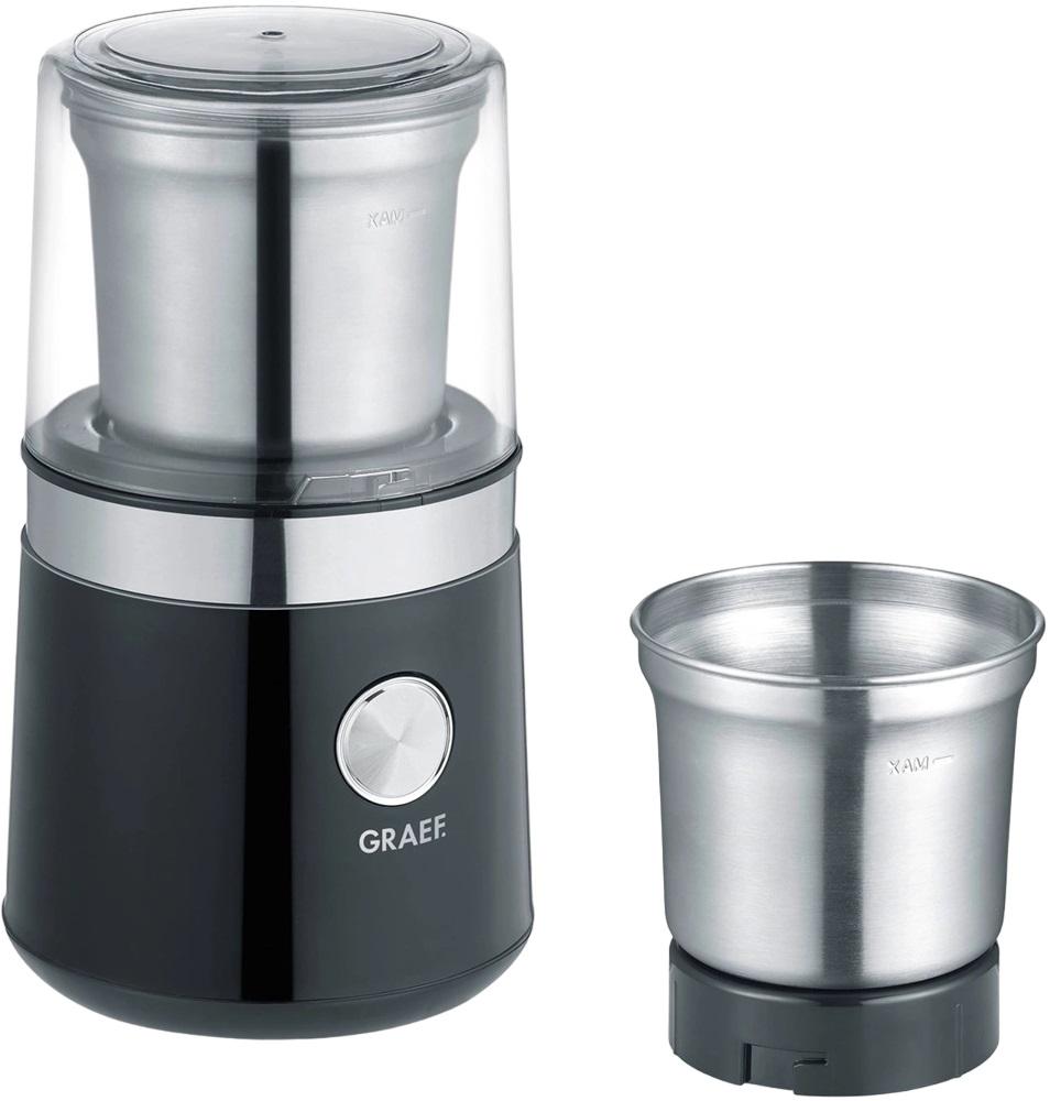 Moinho de Café 200W CM 102 (Preto/Prateado) - GRAEF