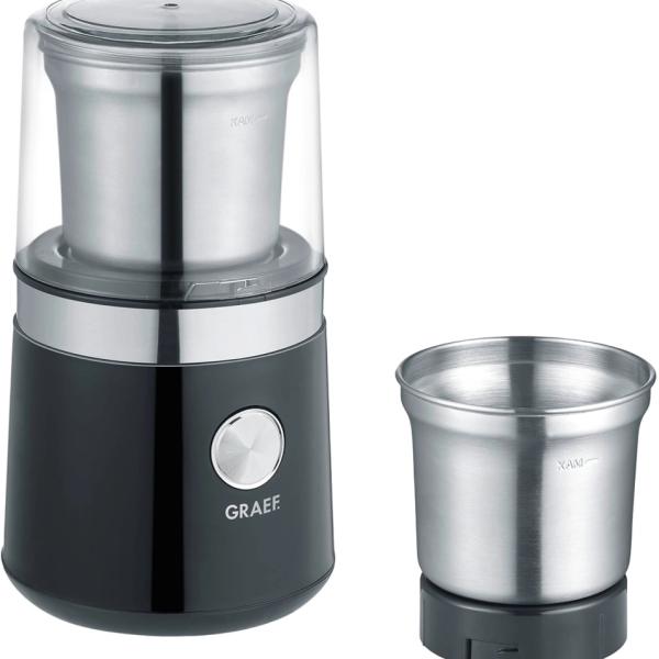 Moinho de Café 200W CM 102 (Preto/Prateado) - GRAEF