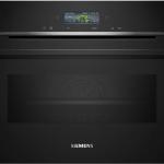 Forno de Encastre Compacto iQ700 CM724G1B1 45L 3600W (Preto) - SIEMENS