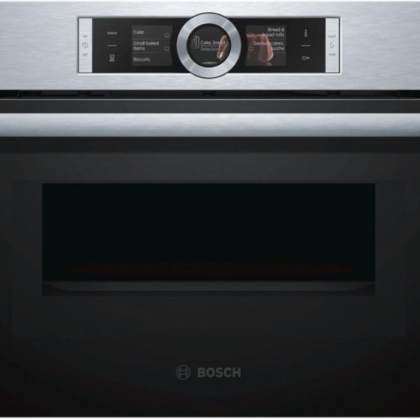 Forno Encastre Pirolítico CMG676BS1 45L (Inox) - BOSCH
