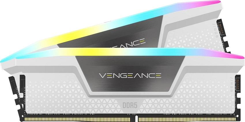 Memória RAM UDIMM Vengeance RGB 32GB (2x16GB) DDR5 6000MHz CL30 - CORSAIR