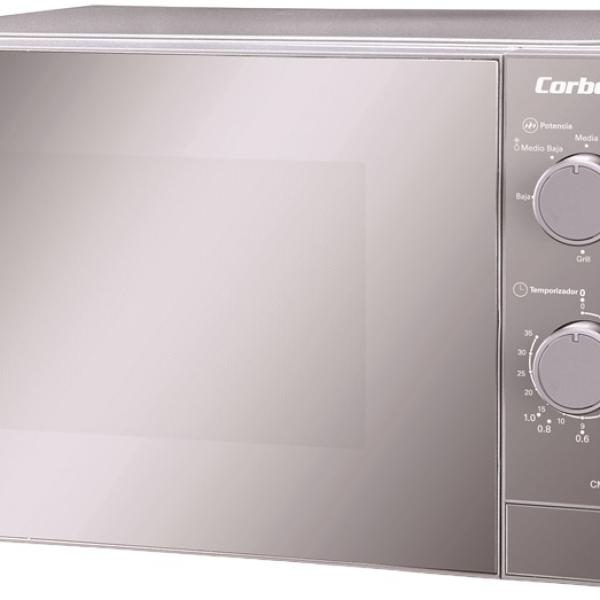 Microondas 700W 20L c/ Grill CMICM7020MIR (Cinza) - CORBERÓ