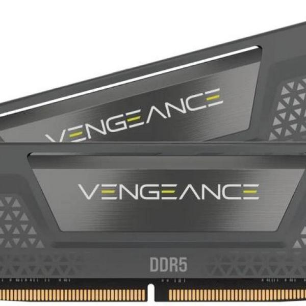 Memória RAM UDIMM Vengeance 32GB (2x16GB) DDR5 - 6400MHz (AMD Expo/Intel XMP) CL32 - CORSAIR