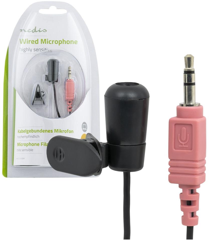 Mini Microfone Lapela - NEDIS