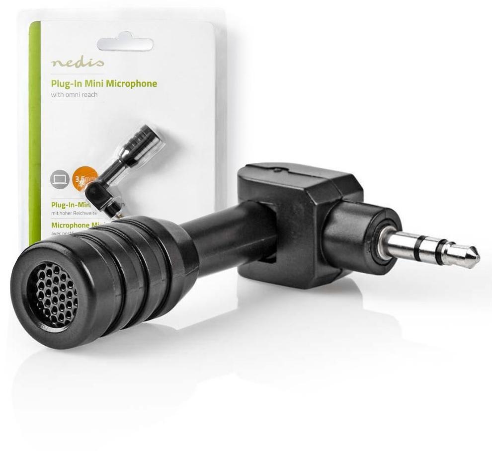 Mini Microfone (Jack 3,5mm) - NEDIS