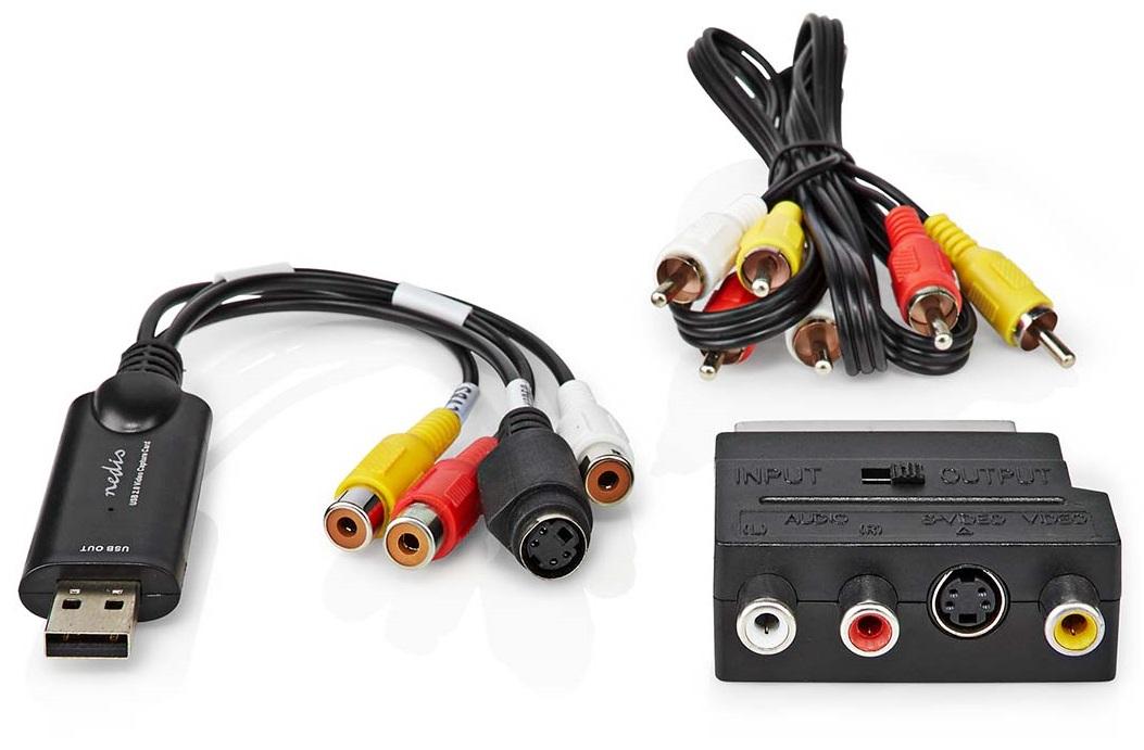 Placa de Captura Audio/Video USB2.0 - NEDIS