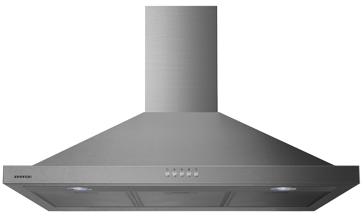 Exaustor CMPP - 90S 90cm 125W (Cinzento) - INFINITON