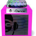 Coluna Portátil Bluetooth c/ Efeitos de LED (Rosa) - iDance