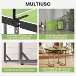 Mesa de Ping Pong Dobrável Mesa de Ping Pong Profissional com Rede e Estrutura de Aço 182x91x76 cm Verde