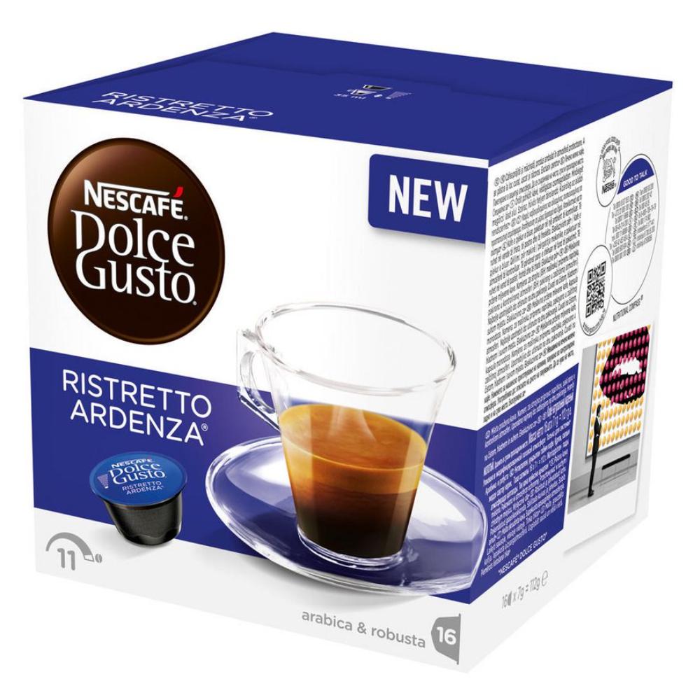 Pack 16x Cápsulas Nescafé Dolce Gusto Ristretto Ardenza