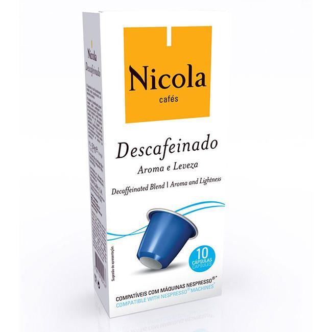 Cápsulas Nespresso Nicola (10 Unidades) Decaf