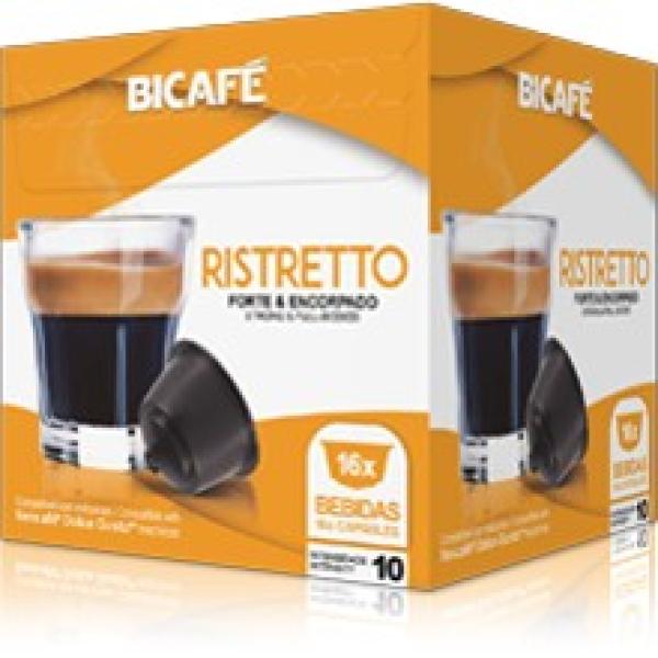 Pack 16x Cápsulas Dolce Gusto Bicafé Ristretto