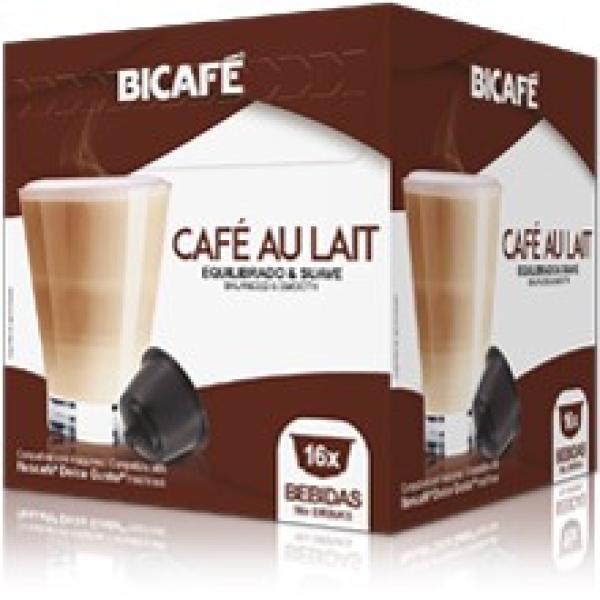 Pack 16x Cápsulas Dolce Gusto Bicafé Café au Lait