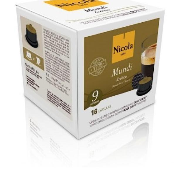 Pack 16x Cápsulas Dolce Gusto Nicola Mundi