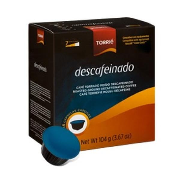 Pack 16x Cápsulas Dolce Gusto Torrié Descafeinado